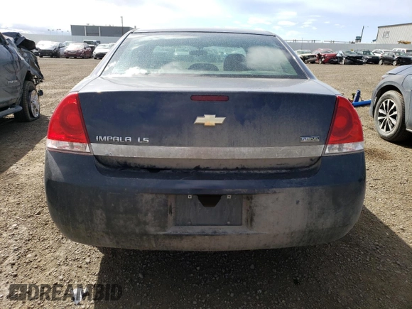 2008 Chevrolet Impala LS with VIN 2G1WB58K189144383, listed as a Copart auction lot 56069005 with 201,507 mi miles and Clean Title. Bid and sale history available at DreamBid. Image 6.