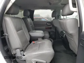 2015 Toyota Sequoia Platinum with VIN 5TDDW5G16FS125702, listed as a Copart auction lot 43027114 with 76,670 mi miles. Bid and sale history available at carsss.com. Image 10.