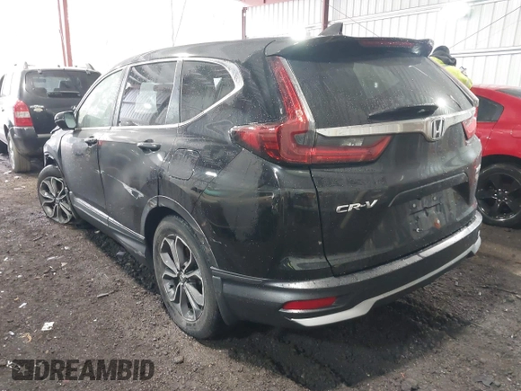 2021 Honda CR-V EX with VIN 5J6RW2H57MA012724, listed as a IAAI auction lot 41735971 with 51,424 mi miles. Bid and sale history available at carsss.com. Image 3.
