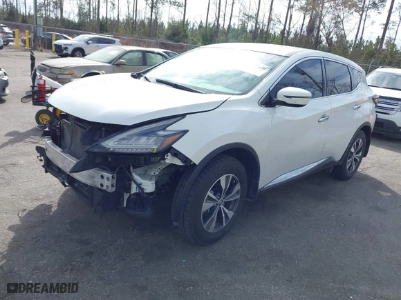 2020 Nissan Murano S with VIN 5N1AZ2AJ4LN142903, listed as a IAAI auction lot 41588836 with 73,954 mi miles. Bid and sale history available at carsss.com. Image 17.