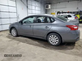2017 Nissan Sentra S with VIN 3N1AB7AP8HY335353, listed as a Copart auction lot 57016845 with 45,485 mi miles and Non repairable. Bid and sale history available at DreamBid. Image 2.