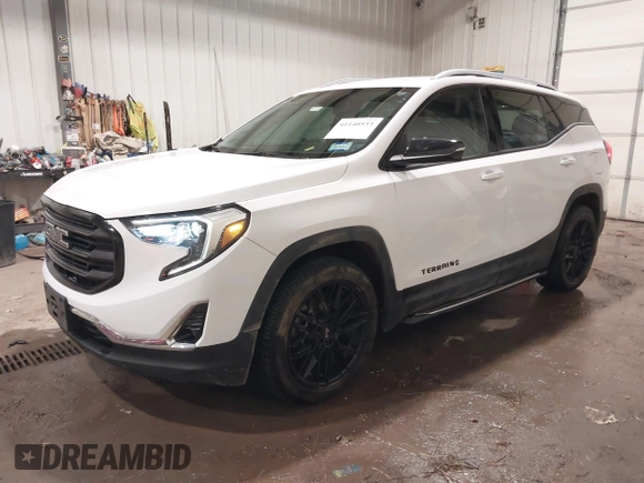 2018 GMC Terrain SLT with VIN 3GKALVEX3JL309663, listed as a IAAI auction lot 41140533 with 126,896 mi miles. Bid and sale history available at carsss.com. Image 17.