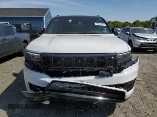 2024 Jeep Grand Wagoneer Series II Obsidian с VIN 1C4SJVFP3RS105415, выставлен на аукционе Copart как лот 56822265 с пробегом 28 124 миль миль и Чистый • Clean title. История ставок и продаж доступна на DreamBid. Изображение 5.