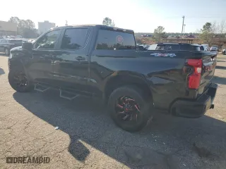 2021 Chevrolet Silverado 1500 Custom with VIN 3GCPYBEK0MG411476, listed as a Copart auction lot 48377735 with 84,145 mi miles and Salvage Title. Bid and sale history available at carsss.com. Image 2.