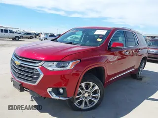 2020 Chevrolet Traverse Premier with VIN 1GNERKKW0LJ225601, listed as a IAAI auction lot 42308987 with 48,796 mi miles and . Bid and sale history available at DreamBid. Image 2.