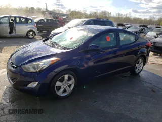 2013 Hyundai Elantra GLS with VIN 5NPDH4AE5DH446942, listed as a Copart auction lot 52589525 with 124,191 mi miles and Non repairable. Bid and sale history available at DreamBid. Image 1.