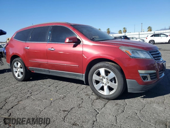 2014 Chevrolet Traverse LTZ with VIN 1GNKRJKD4EJ211232, listed as a Copart auction lot 81365944 with 168,740 mi miles and Salvage Title. Bid and sale history available at DreamBid. Image 4.