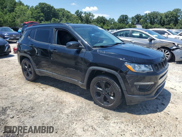 2019 Jeep Compass Altitude with VIN 3C4NJCBB1KT614600, listed as a Copart auction lot 64082645 with 150,141 mi miles and Clean title. Bid and sale history available at DreamBid. Image 4.