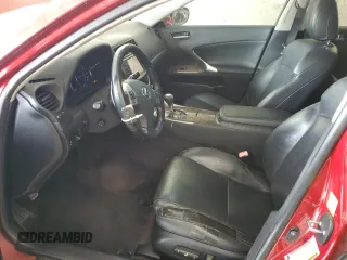 2011 Lexus IS 250 with VIN JTHCF5C29B5046176, listed as a Copart auction lot 56512275 with 132,329 mi miles and Salvage title. Bid and sale history available at DreamBid. Image 7.