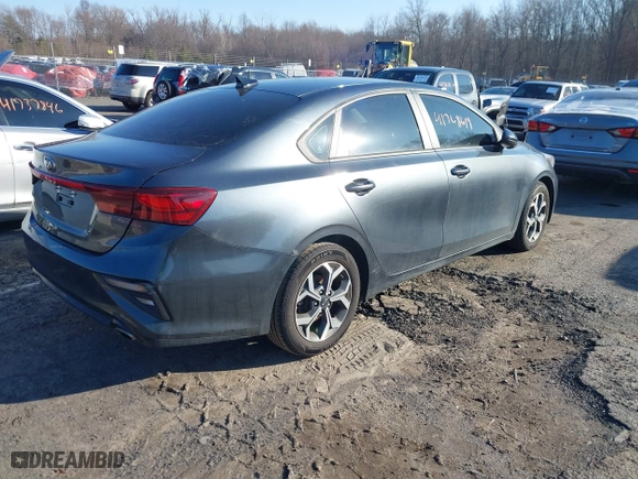 2020 Kia Forte LXS with VIN 3KPF24AD0LE205892, listed as a IAAI auction lot 41768619 with 106,913 mi miles. Bid and sale history available at carsss.com. Image 4.