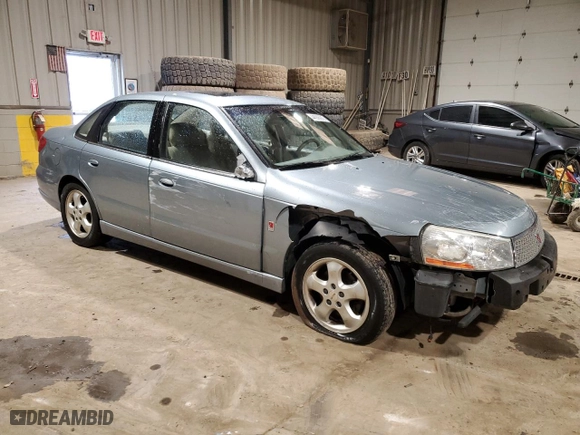 2003 Saturn LS with VIN 1G8JU54F03Y554837, listed as a Copart auction lot 44556965 with 0 mi miles and Salvage Title. Bid and sale history available at carsss.com. Image 4.