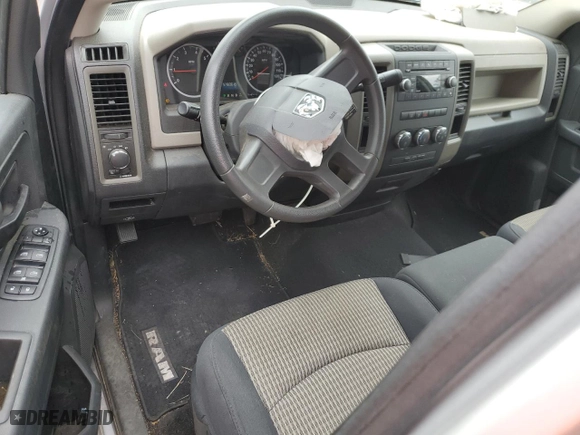 2010 Dodge Ram 1500 SLT with VIN 1D7RB1GT8AS237614, listed as a Copart auction lot 84065454 with 57,836 mi miles and Salvage Title. Bid and sale history available at carsss.com. Image 8.