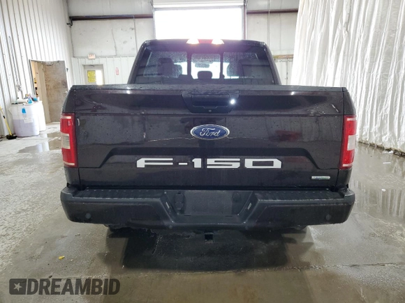 2018 Ford F-150 XL with VIN 1FTEW1EP0JFD65793, listed as a Copart auction lot 45498705 with 86,022 mi miles and Salvage Title. Bid and sale history available at carsss.com. Image 6.