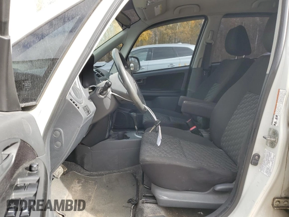 2009 Suzuki SX4 with VIN JS2YA411895100156, listed as a Copart auction lot 77779704 with 235,846 mi miles and Salvage Title. Bid and sale history available at carsss.com. Image 6.