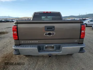 2015 Chevrolet Silverado 1500 LT with VIN 1GCVKREC5FZ177932, listed as a Copart auction lot 67757254 with 166,365 mi miles and Salvage Title. Bid and sale history available at carsss.com. Image 6.