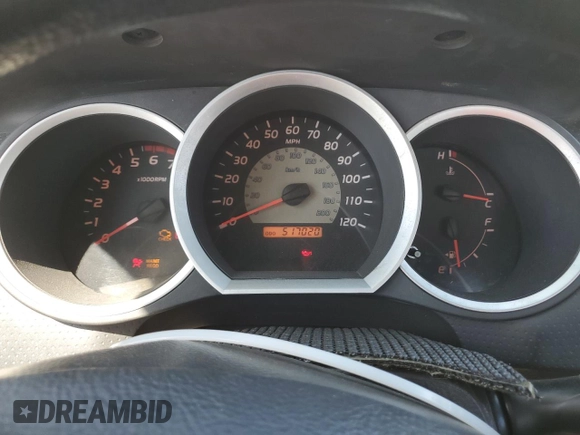 2007 Toyota Tacoma with VIN 5TENX22N87Z375201, listed as a Copart auction lot 47462475 with 517,020 mi miles and Clean Title. Bid and sale history available at carsss.com. Image 9.
