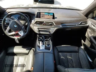 2019 BMW 7 Series 750i with VIN WBA7F0C58KGM25994, listed as a Copart auction lot 47277723 with 41,917 mi miles. Bid and sale history available at carsss.com. Image 8.