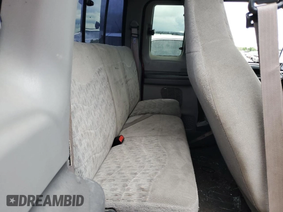 2000 Ford F-250 XL with VIN 1FTNX20S7YED38282, listed as a Copart auction lot 58748425 with 211,080 mi miles and Salvage title. Bid and sale history available at DreamBid. Image 10.