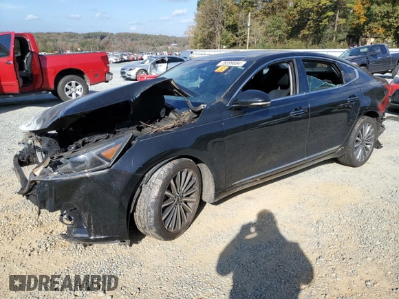 2017 Kia Cadenza Premium with VIN KNALC4J12H5089200, listed as a Copart auction lot 78599884 with 108,615 mi miles and Salvage Title. Bid and sale history available at carsss.com. Image 1.