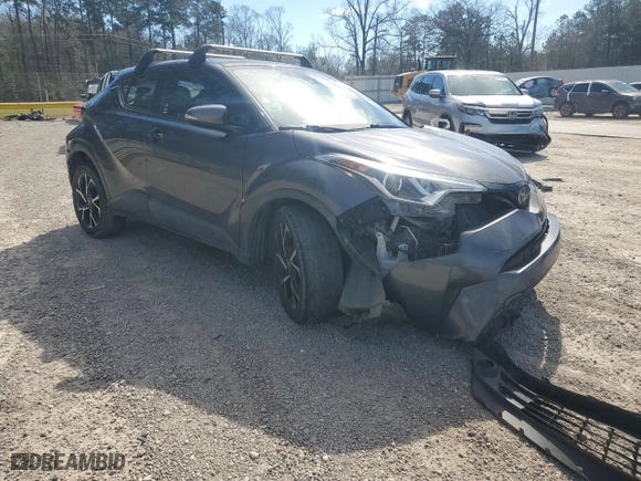 2019 Toyota C-HR XLE with VIN NMTKHMBX7KR079894, listed as a Copart auction lot 47871615 with 63,617 mi miles and Salvage Title. Bid and sale history available at carsss.com. Image 4.