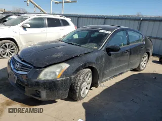 2008 Nissan Maxima 3.5 SE with VIN 1N4BA41E88C811469, listed as a Copart auction lot 47457975 with 138,306 mi miles and Salvage Title. Bid and sale history available at carsss.com. Image 1.