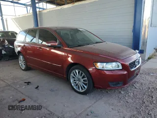 2011 Volvo V50 with VIN YV1672MW1B2606067, listed as a Copart auction lot 43428855 with 52,486 mi miles and Salvage Title. Bid and sale history available at carsss.com. Image 4.