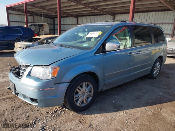 2010 Chrysler Town & Country Limited with VIN 2A4RR6DX9AR153422, listed as a IAAI auction lot 41686509 with 237,868 mi miles. Bid and sale history available at carsss.com. Image 17.