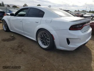 2017 Dodge Charger SRT Hellcat with VIN 2C3CDXL91HH601756, listed as a Copart auction lot 75536384 with 65,396 mi miles and Non Repairable. Bid and sale history available at carsss.com. Image 2.