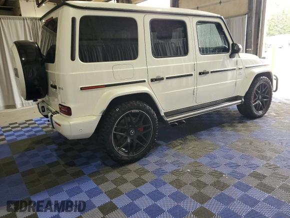 2021 Mercedes-Benz G 63 AMG with VIN W1NYC7HJ2MX367312, listed as a Copart auction lot 52855344 with 21,818 mi miles and Clean Title. Bid and sale history available at DreamBid. Image 3.