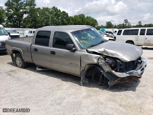 2003 GMC Sierra 1500HD SLE with VIN 1GTGC13U73F105405, listed as a Copart auction lot 76817714 with NaN miles and Salvage Title. Bid and sale history available at carsss.com. Image 4.