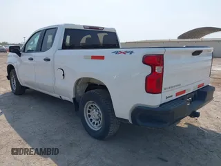 2021 Chevrolet Silverado 1500 Work Truck with VIN 1GCRYAEF6MZ209943, listed as a IAAI auction lot 42221696 with 58,094 mi miles and . Bid and sale history available at DreamBid. Image 3.
