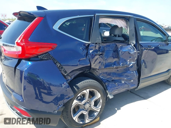 2017 Honda CR-V EX with VIN 7FARW1H58HE046642, listed as a IAAI auction lot 41874755 with 60,891 mi miles. Bid and sale history available at carsss.com. Image 6.