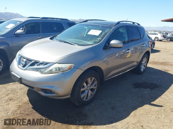 2011 Nissan Murano S with VIN JN8AZ1MW1BW175036, listed as a IAAI auction lot 42133477 with 194,973 mi miles and . Bid and sale history available at DreamBid. Image 2.