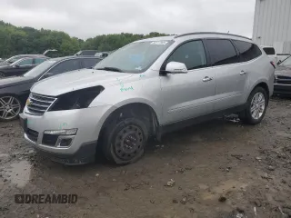 2015 Chevrolet Traverse LT z VIN 1GNKRGKD1FJ373355, wystawiony jako Copart lot #58717885 z przebiegiem 151 983 mil mil oraz Szkoda całkowita • Salvage title. Historia ofert i sprzedaży dostępna na DreamBid. Obrazek 1.