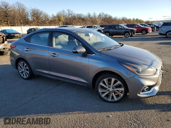 2019 Hyundai Accent Limited with VIN 3KPC34A33KE051989, listed as a Copart auction lot 87258804 with 67,527 mi miles and Non Repairable. Bid and sale history available at carsss.com. Image 4.