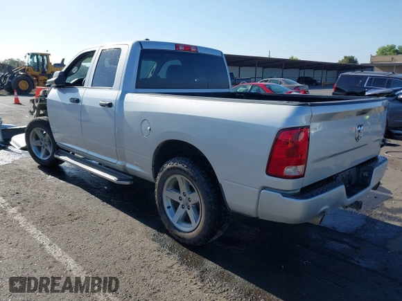 2014 Ram 1500 Express with VIN 1C6RR7FT7ES206698, listed as a IAAI auction lot 42464806 with 265,365 mi miles and . Bid and sale history available at DreamBid. Image 3.