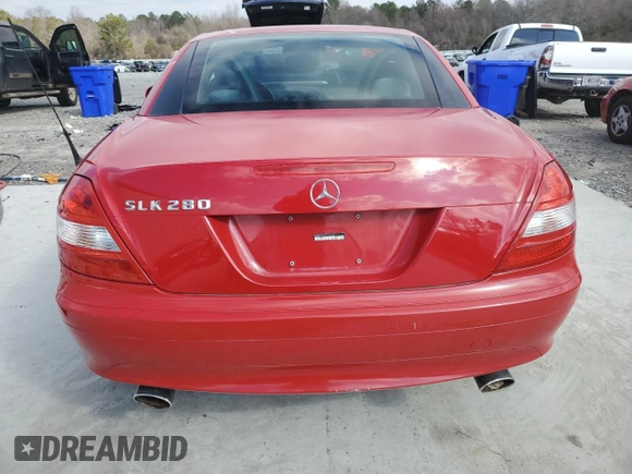 2006 Mercedes-Benz SLK 280 с VIN WDBWK54F36F105622, выставлен на аукционе Copart как лот 45985165 с пробегом 105 648 миль миль и Списание • Salvage title. История ставок и продаж доступна на DreamBid. Изображение 6.