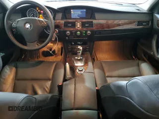 2009 BMW 5 Series 528i with VIN WBANU53569C119324, listed as a Copart auction lot 50292185 with 61,506 mi miles and Salvage Title. Bid and sale history available at carsss.com. Image 8.