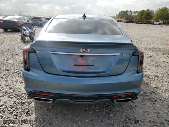 2024 Cadillac CT5 Sport with VIN 1G6DP5RK5R0129186, listed as a Copart auction lot 85107474 with 11,880 mi miles and Salvage Title. Bid and sale history available at carsss.com. Image 6.