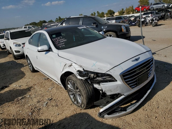 2017 Genesis G80 3.8L with VIN KMHGN4JE4HU193223, listed as a Copart auction lot 68315563 with 34,690 mi miles and Salvage Title. Bid and sale history available at carsss.com. Image 4.