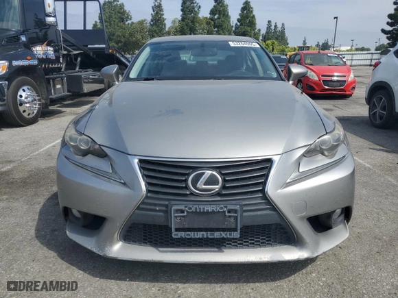 2014 Lexus IS 250 with VIN JTHBF1D26E5025051, listed as a Copart auction lot 53264595 with 159,748 mi miles and Salvage Title. Bid and sale history available at carsss.com. Image 5.