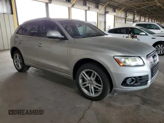 2015 Audi Q5 Premium Plus with VIN WA1LFAFP2FA006482, listed as a Copart auction lot 58830545 with 141,937 mi miles and Salvage title. Bid and sale history available at DreamBid. Image 4.