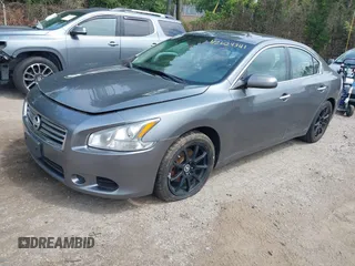 2014 Nissan Maxima S with VIN 1N4AA5AP6EC450628, listed as a IAAI auction lot 42624341 with 188,379 mi miles and . Bid and sale history available at DreamBid. Image 2.