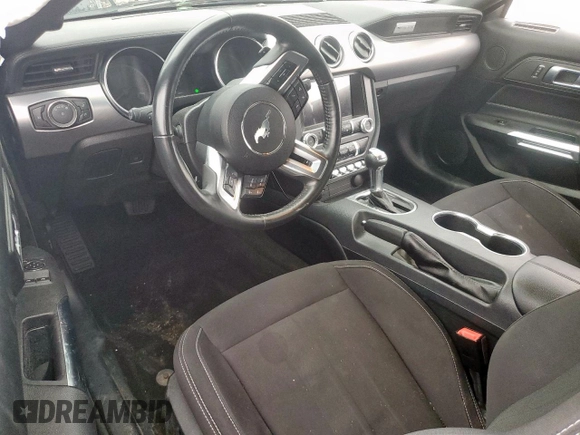 2023 Ford Mustang GT with VIN 1FA6P8CF9P5301583, listed as a Copart auction lot 57596535 with 19,916 mi miles and Salvage title. Bid and sale history available at DreamBid. Image 8.