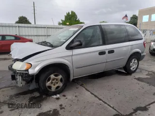 2001 Dodge Caravan SE with VIN 1B4GP25321B214743, listed as a Copart auction lot 57104145 with 263,164 mi miles and Salvage title. Bid and sale history available at DreamBid. Image 1.