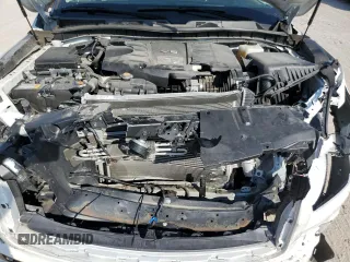 2021 Infiniti QX80 LUXE with VIN JN8AZ2AF2M9715442, listed as a Copart auction lot 75329304 with 26,125 mi miles and Salvage Title. Bid and sale history available at carsss.com. Image 12.