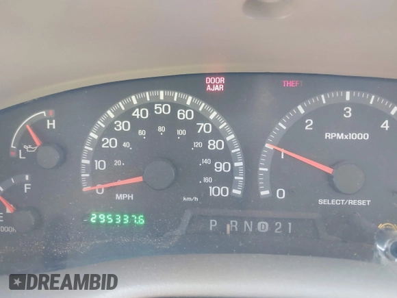 2000 Ford F-150 XL with VIN 1FTZX1725YNA94343, listed as a IAAI auction lot 41659358 with 295,337 mi miles. Bid and sale history available at carsss.com. Image 7.