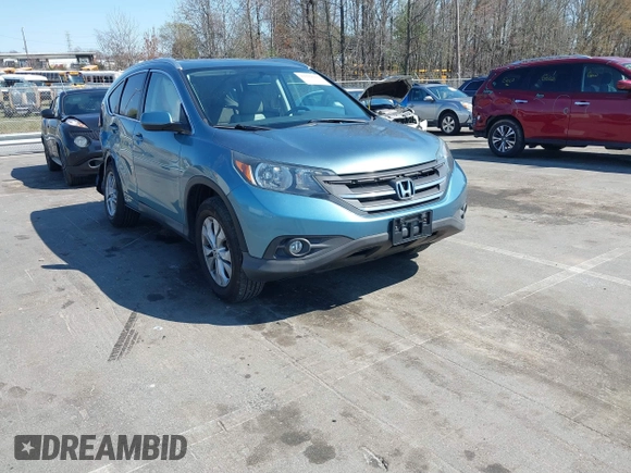 2013 Honda CR-V EX-L with VIN 5J6RM4H71DL003024, listed as a IAAI auction lot 41889010 with 147,126 mi miles. Bid and sale history available at carsss.com. Image 1.