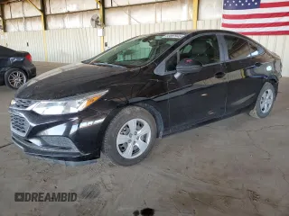 2018 Chevrolet Cruze LS with VIN 1G1BC5SMXJ7151538, listed as a Copart auction lot 53857445 with 113,490 mi miles and Salvage Title. Bid and sale history available at DreamBid. Image 1.