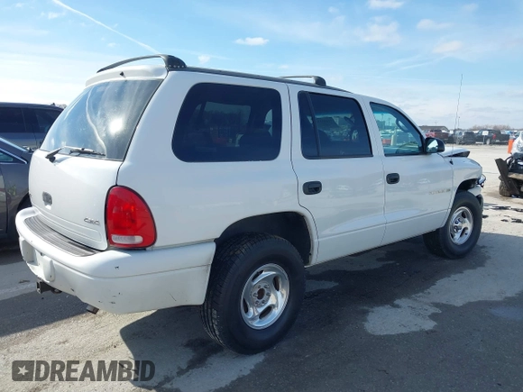1998 Dodge Durango with VIN 1B4HS28YXWF121754, listed as a IAAI auction lot 41485515 with 201,143 mi miles and . Bid and sale history available at DreamBid. Image 4.